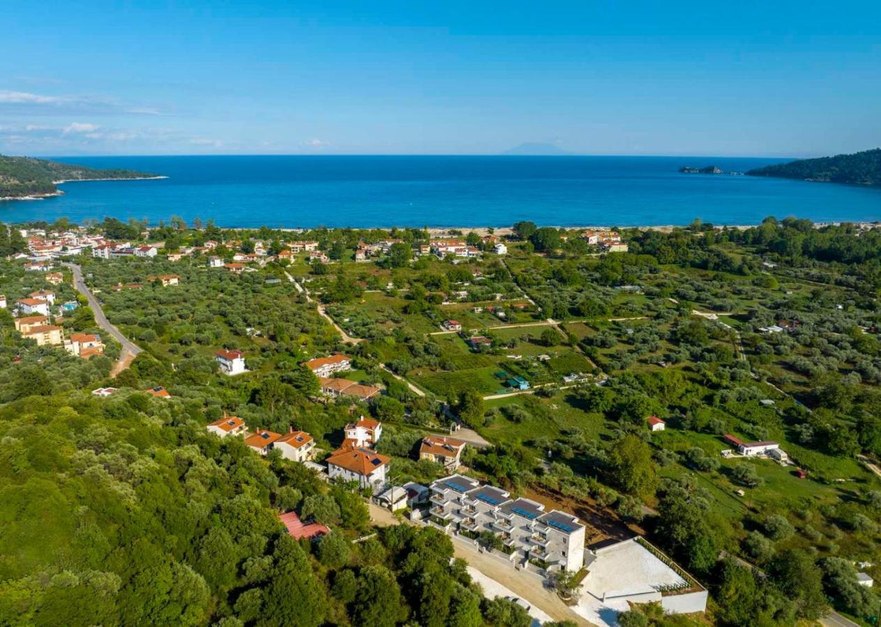 Toska Tower Aparthotel Khrysi Ammoudia Eksteriør bilde